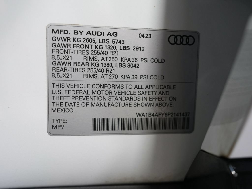 Used 2023 Audi SQ5 Premium Plus w/ Premium Plus Package AWD/4WD image 13