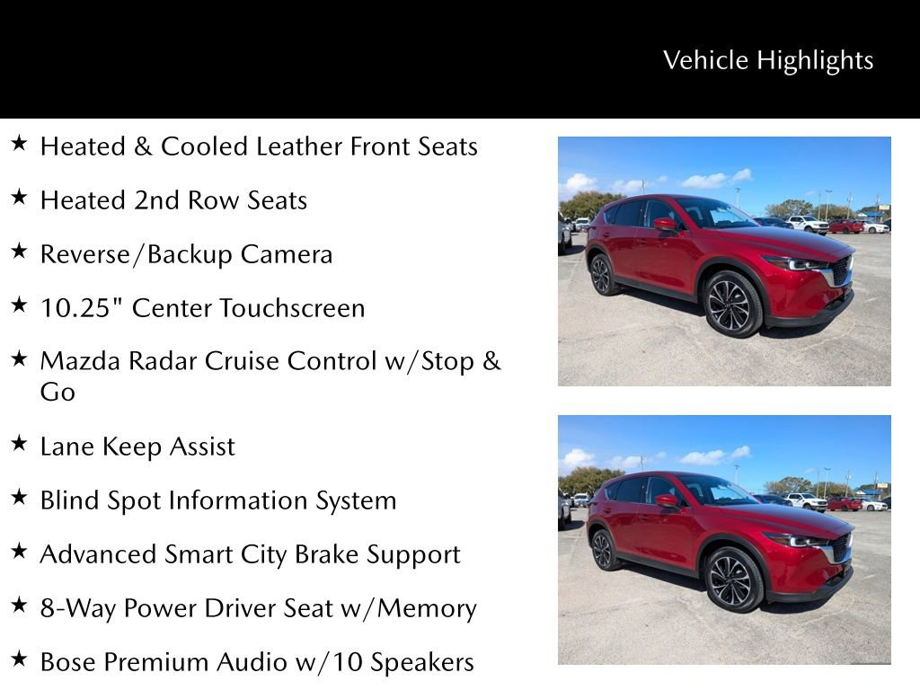 Certified 2023 MAZDA CX-5 AWD 2.5 S w/ Premium Plus Pkg image 33