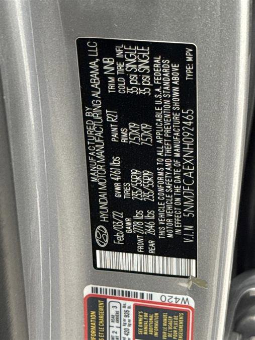 Used 2022 Hyundai Tucson SEL w/ Convenience Package image 39