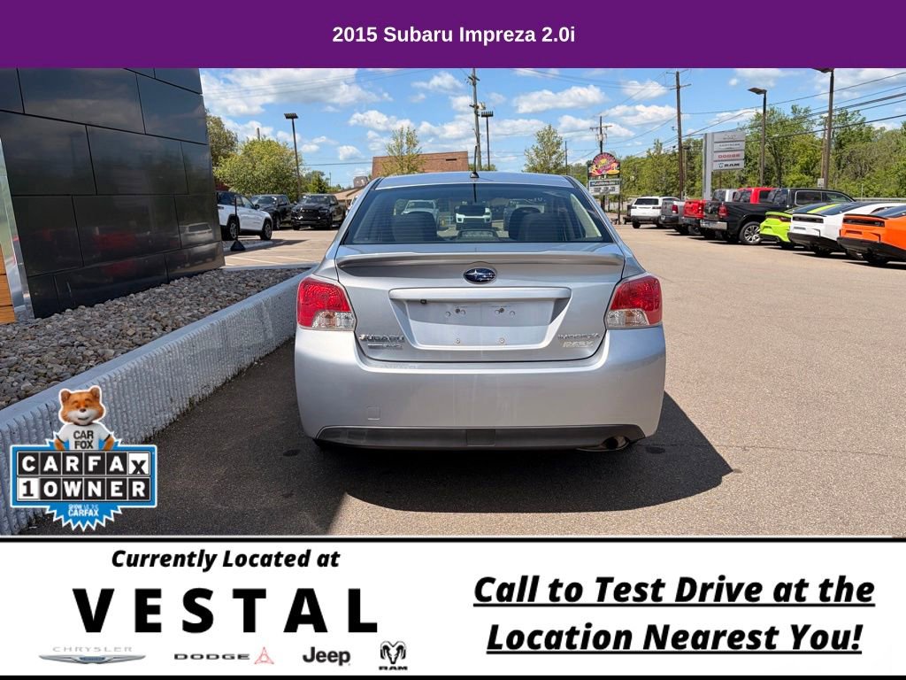 Used 2015 Subaru Impreza 2.0i AWD/4WD image 8