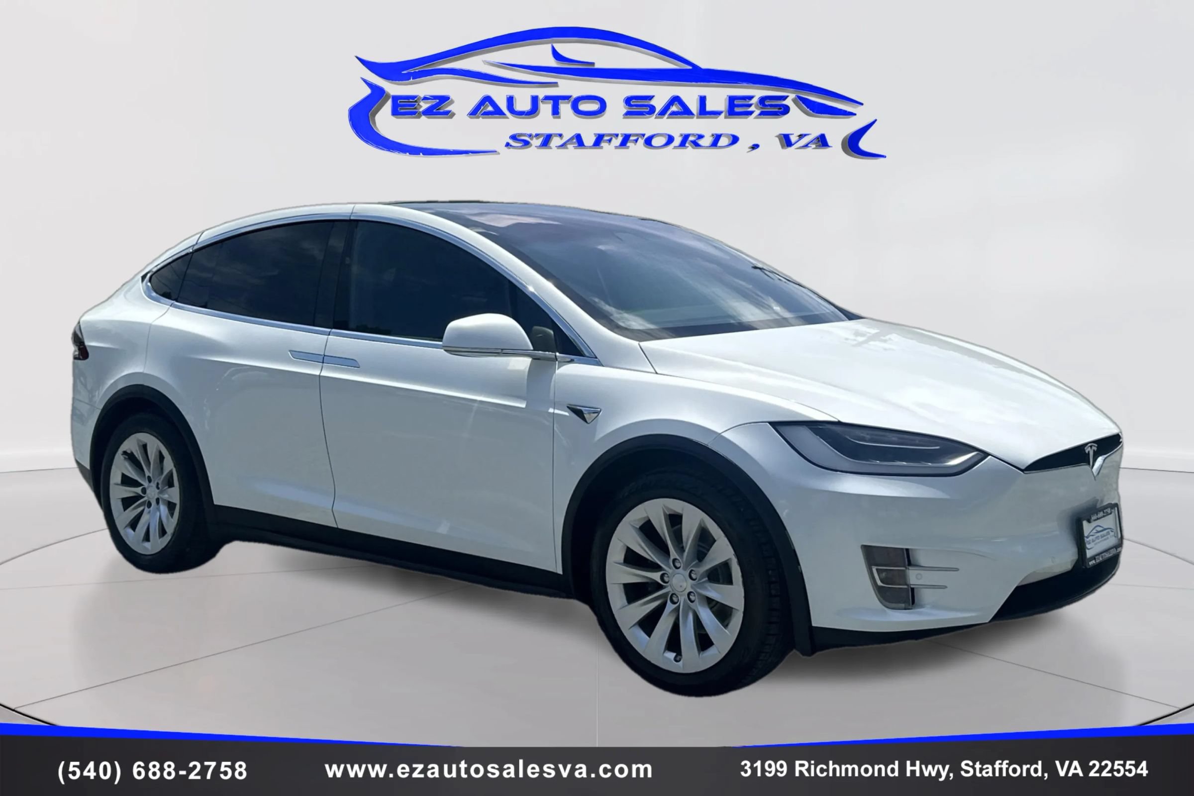 Used 2018 Tesla Model X 75D AWD/4WD image 3