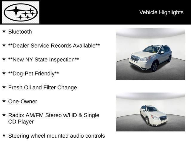 Used 2015 Subaru Forester 2.5i Premium w/ All-Weather Package AWD/4WD image 11