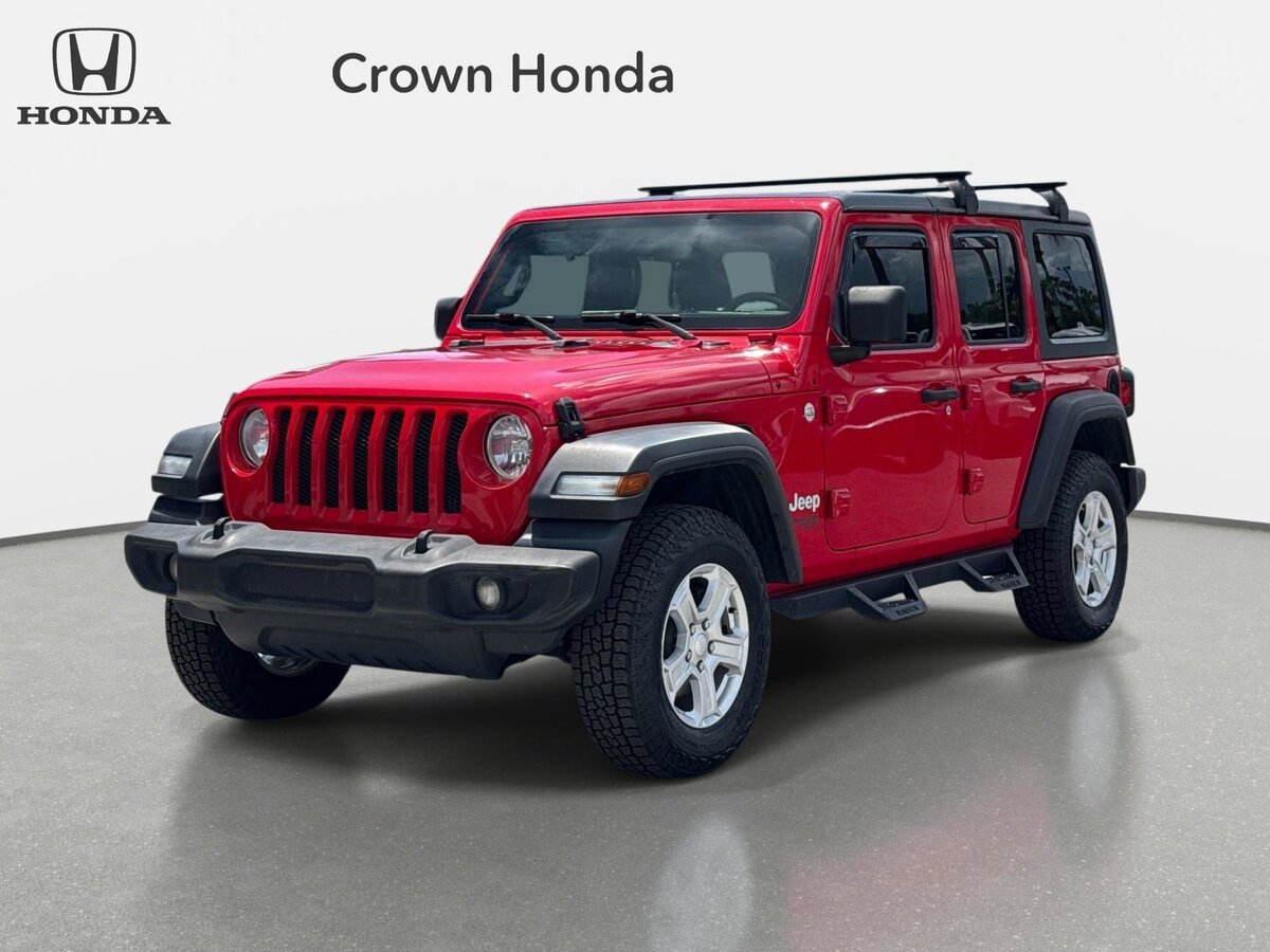 Used 2018 Jeep Wrangler Unlimited Sport S AWD/4WD image 1