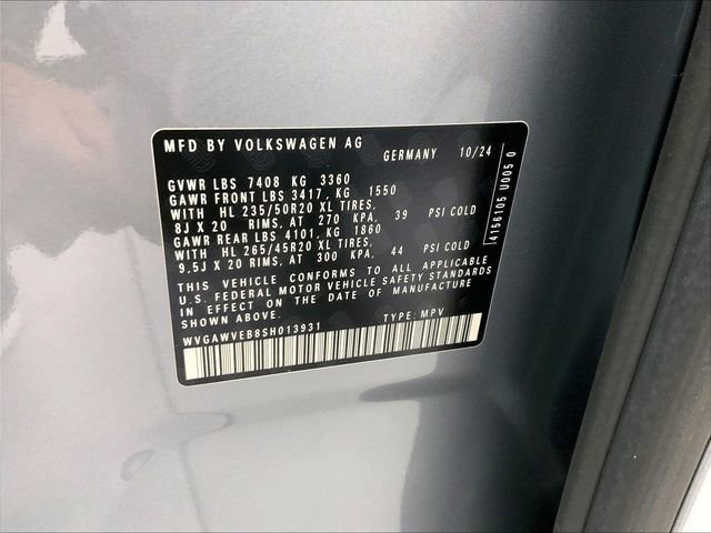 New 2025 Volkswagen ID. Buzz Pro S Plus RWD image 8