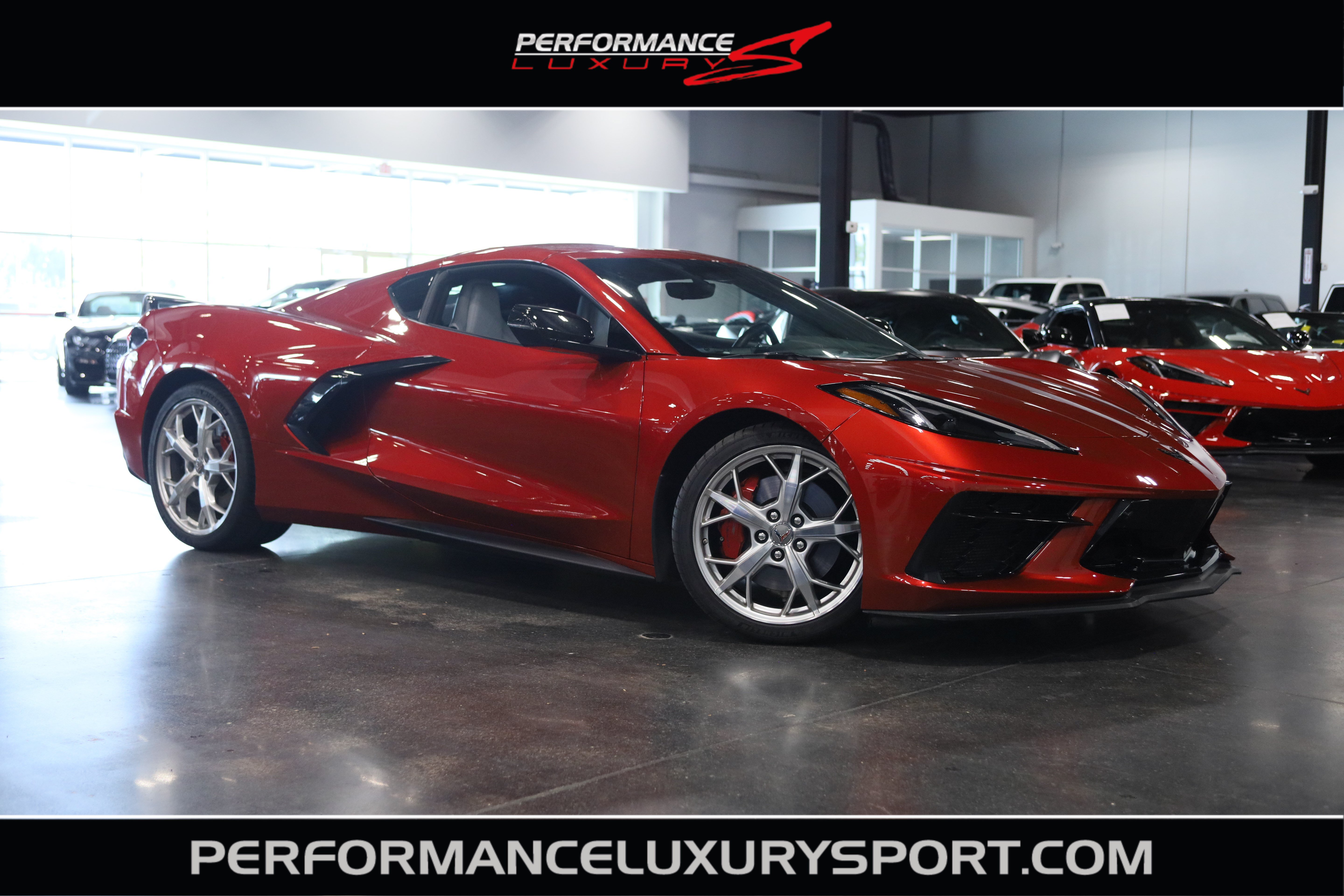 Used 2022 Chevrolet Corvette Stingray Preferred Cpe w/ Z51 Performance Package RWD image 1