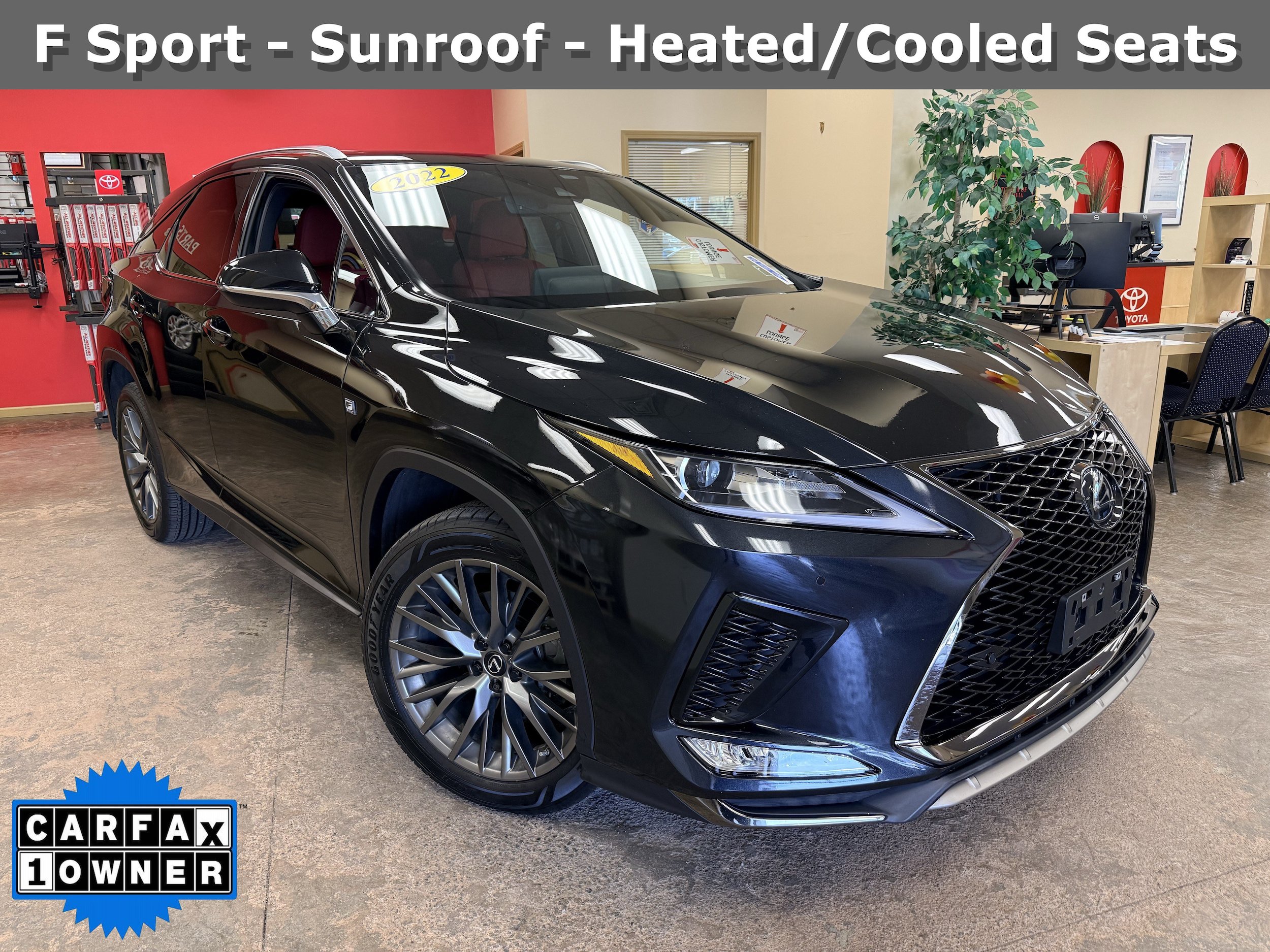Used 2022 Lexus RX 350 F Sport w/ Accessory Package