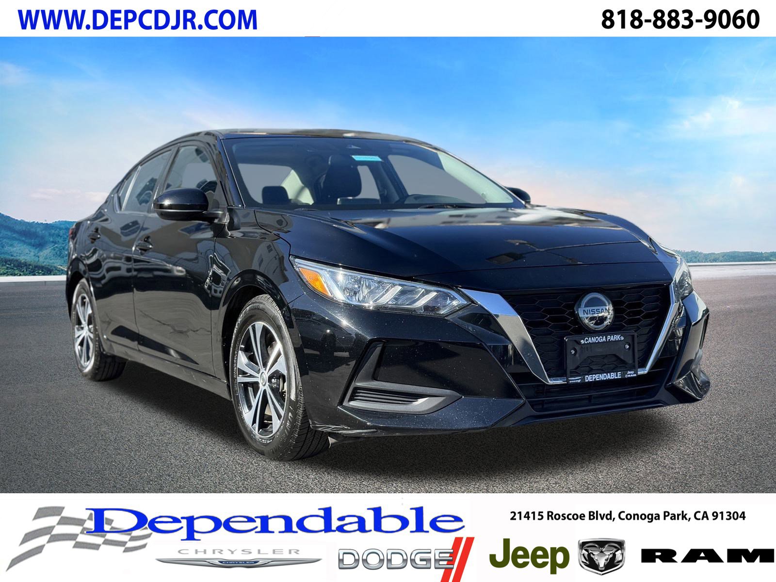 Used 2021 Nissan Sentra SV image 1