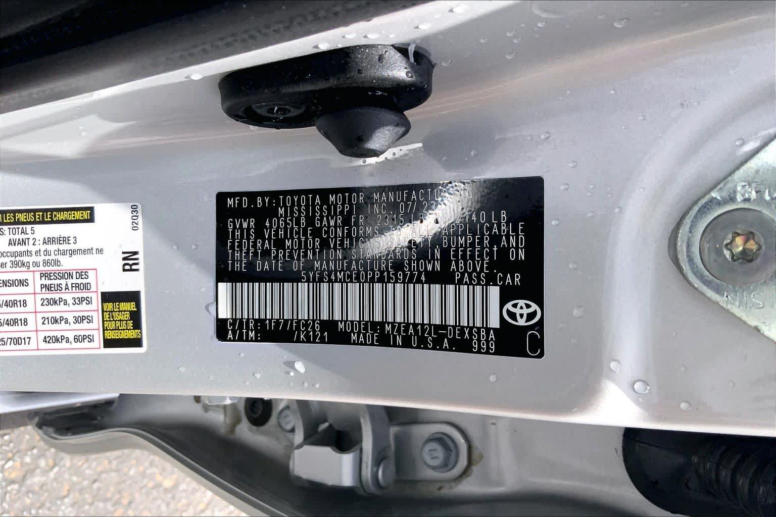 Used 2023 Toyota Corolla SE FWD image 37