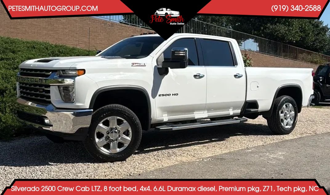 Used 2020 Chevrolet Silverado 2500 LTZ w/ LTZ Premium Package AWD/4WD image 1