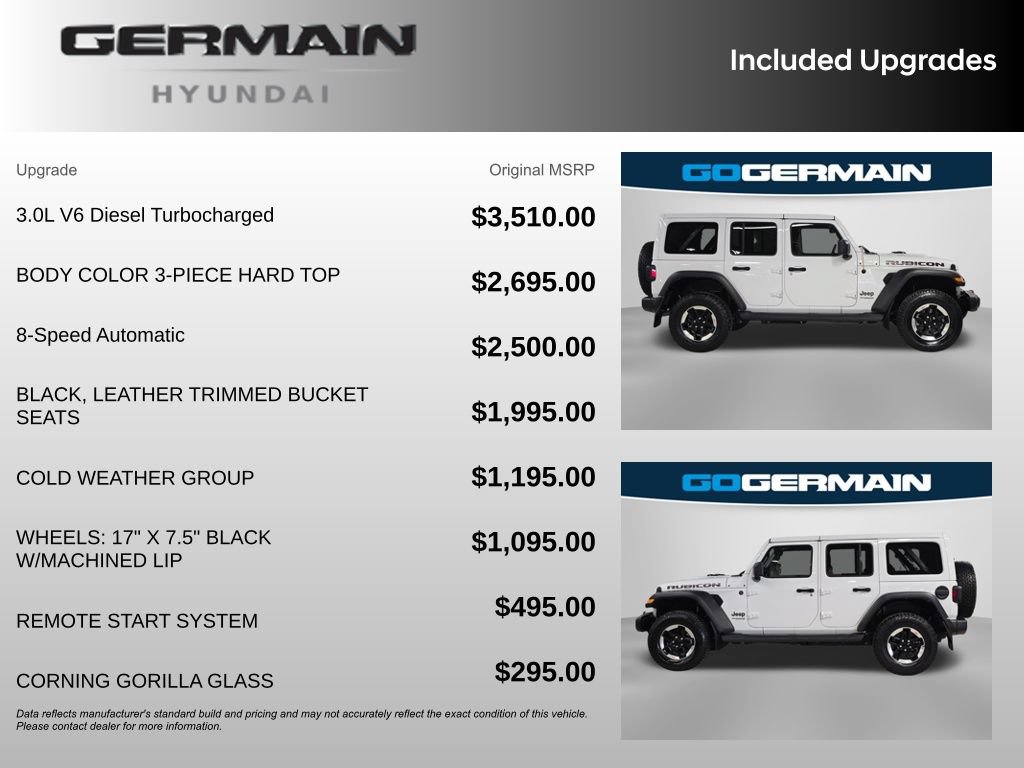 Used 2022 Jeep Wrangler Unlimited Rubicon w/ Cold Weather Group AWD/4WD image 35