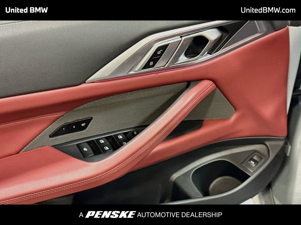 Certified 2024 BMW 430i Convertible w/ M Sport Package RWD image 10