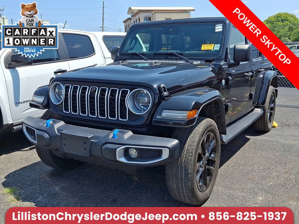 Used 2024 Jeep Wrangler Unlimited Sahara w/ Technology Group