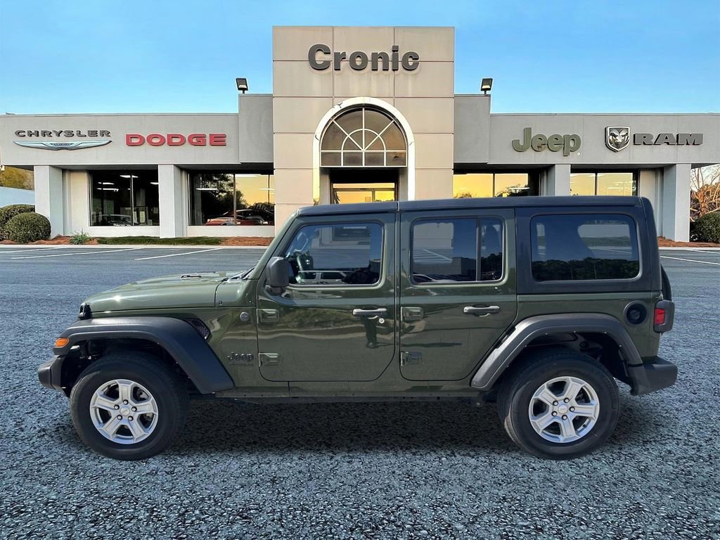 Used 2022 Jeep Wrangler Unlimited Sport AWD/4WD image 6