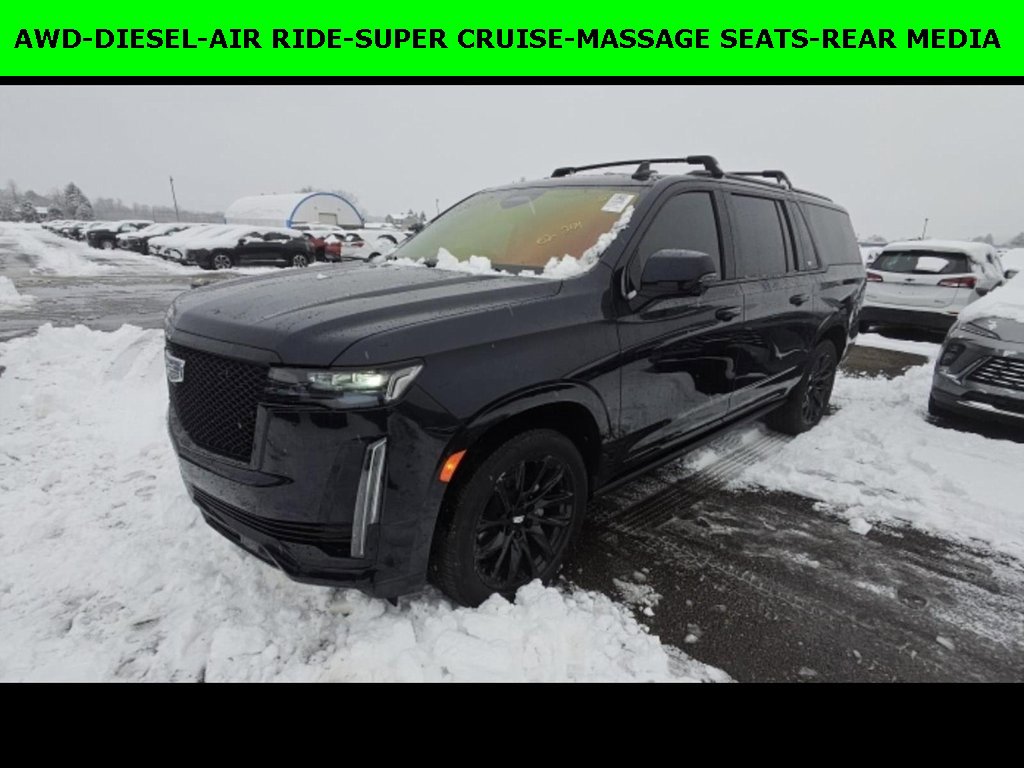 Used 2024 Cadillac Escalade ESV Sport Platinum w/ LPO, ONYX Package video 1