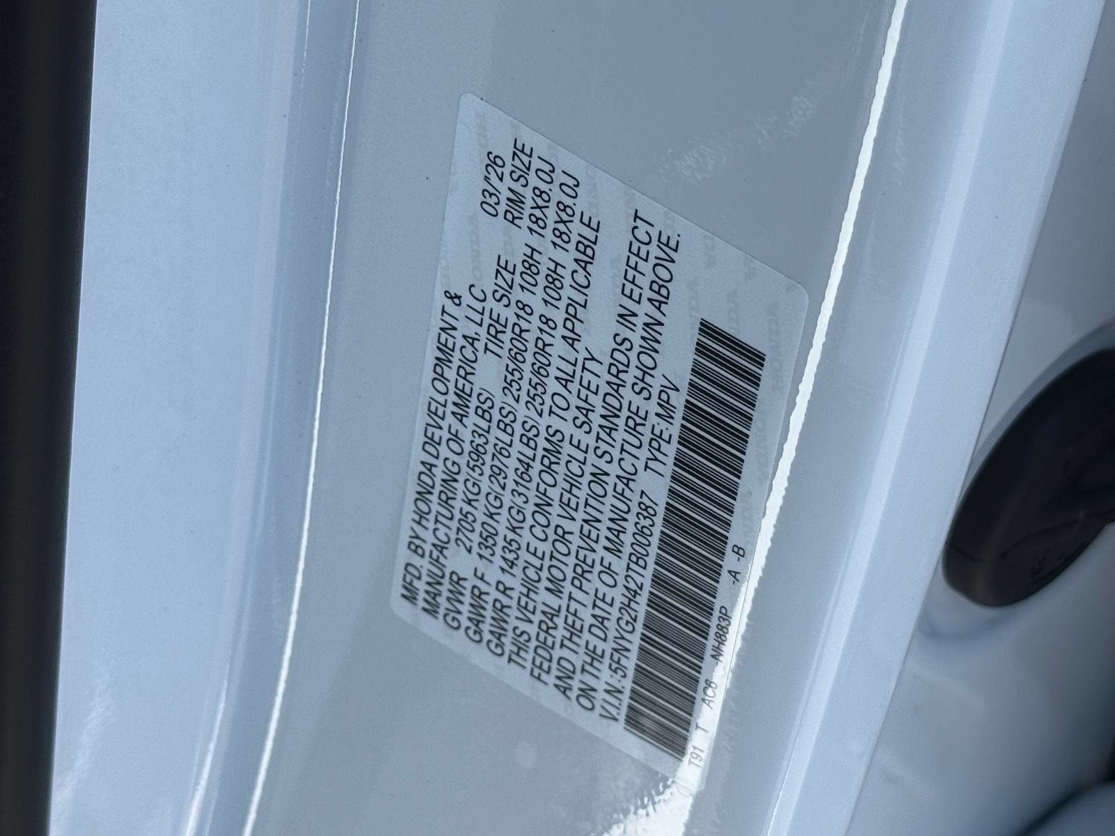 Used 2026 Honda Pilot EX-L image 35