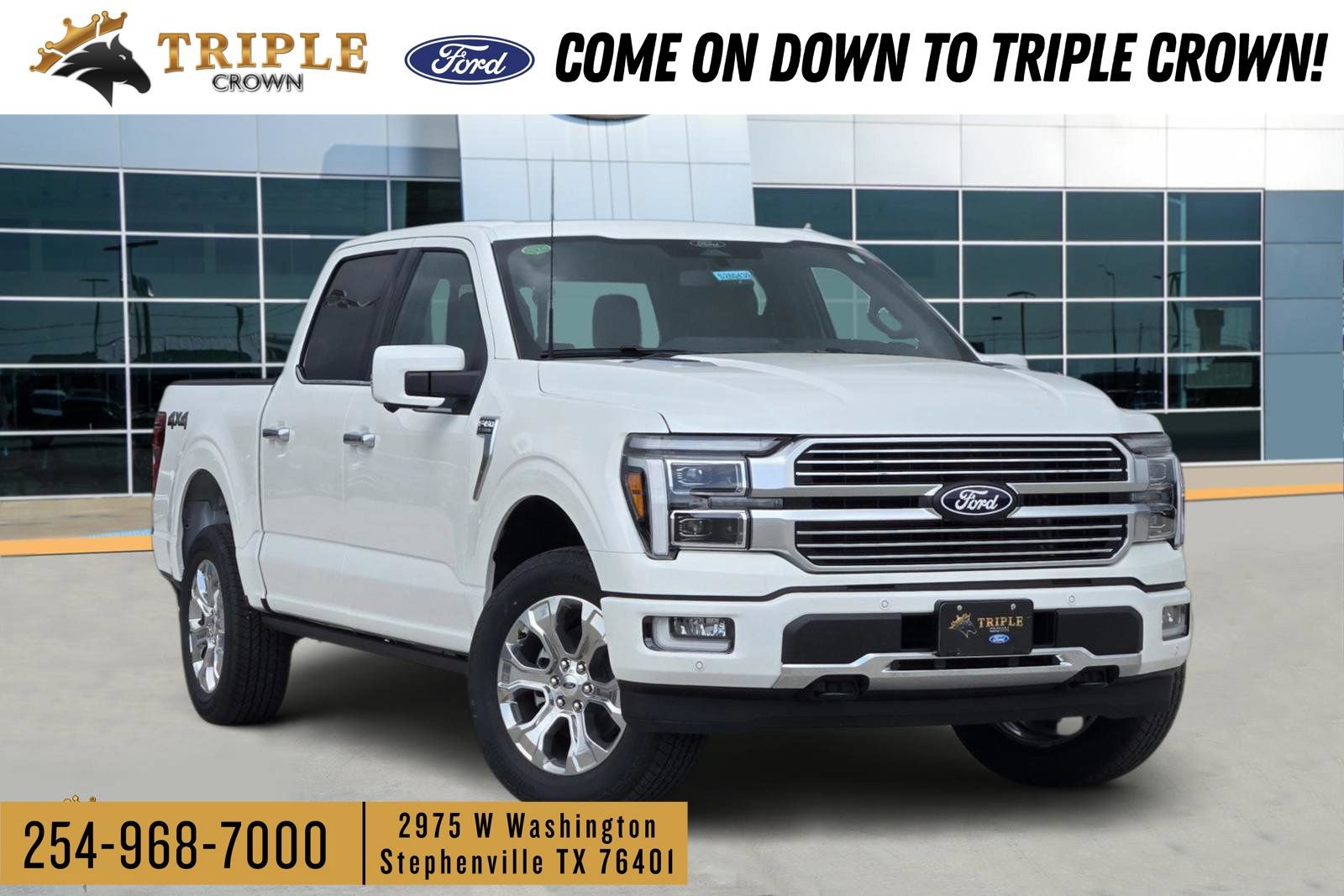 New 2026 Ford F150 Platinum w/ Equipment Group 702A High