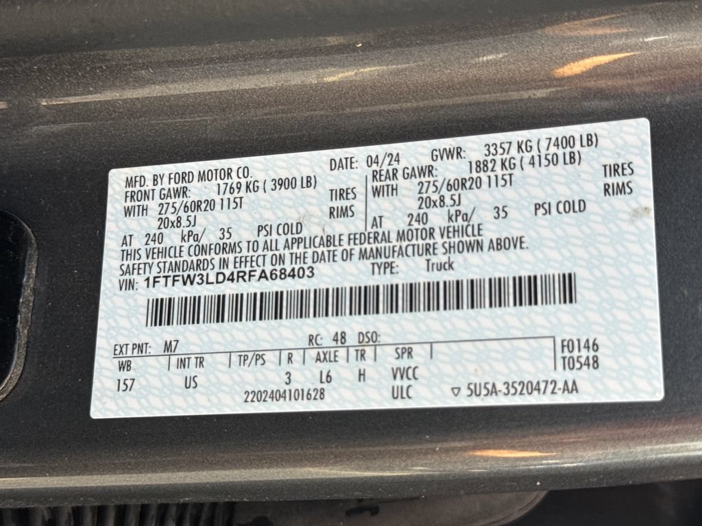 Used 2024 Ford F150 XLT w/ Equipment Group 303A High AWD/4WD image 36