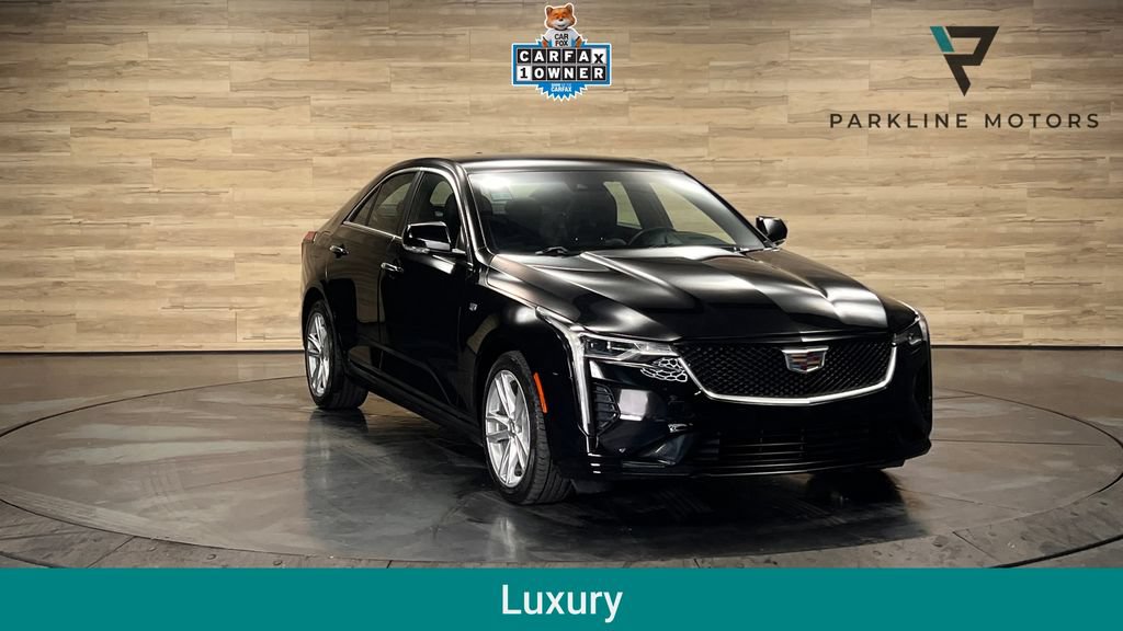 Used 2023 Cadillac CT4 Luxury w/ Cold Weather Package RWD image 1