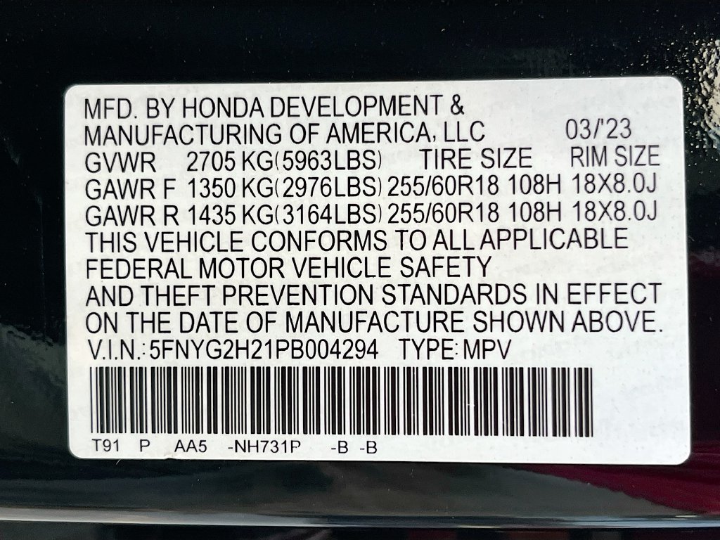 Used 2023 Honda Pilot LX image 30
