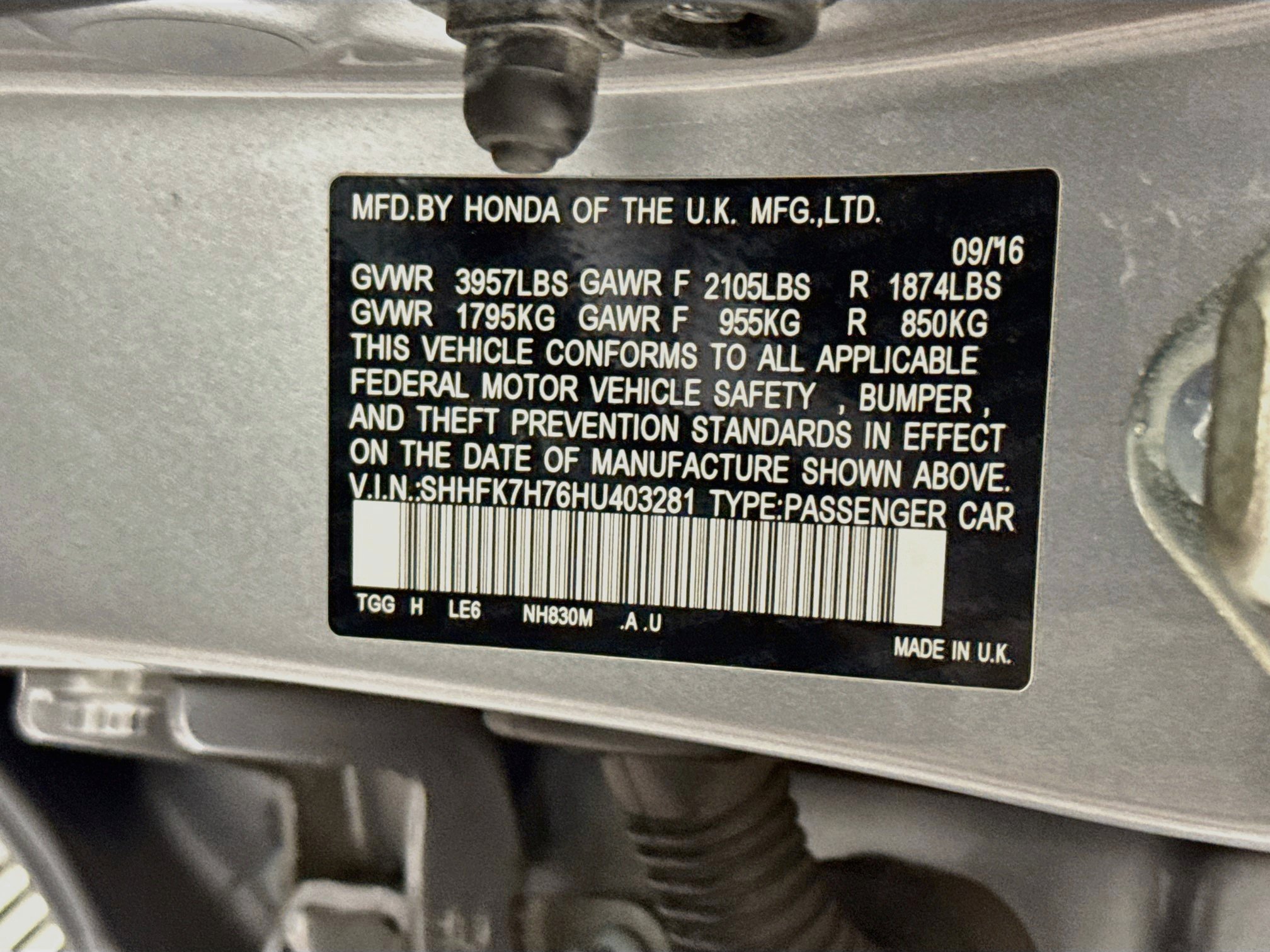 Used 2017 Honda Civic EX-L image 38