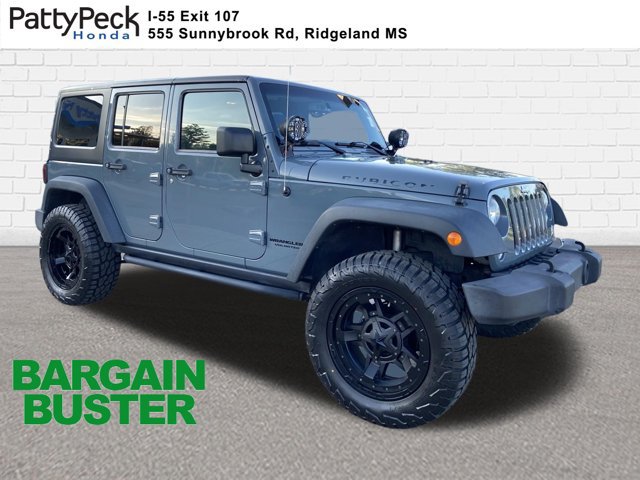 Used 2014 Jeep Wrangler Unlimited Rubicon w/ Connectivity Group AWD/4WD image 1