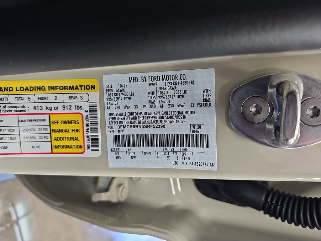 Used 2025 Ford Bronco Sport Big Bend w/ Convenience Package image 34