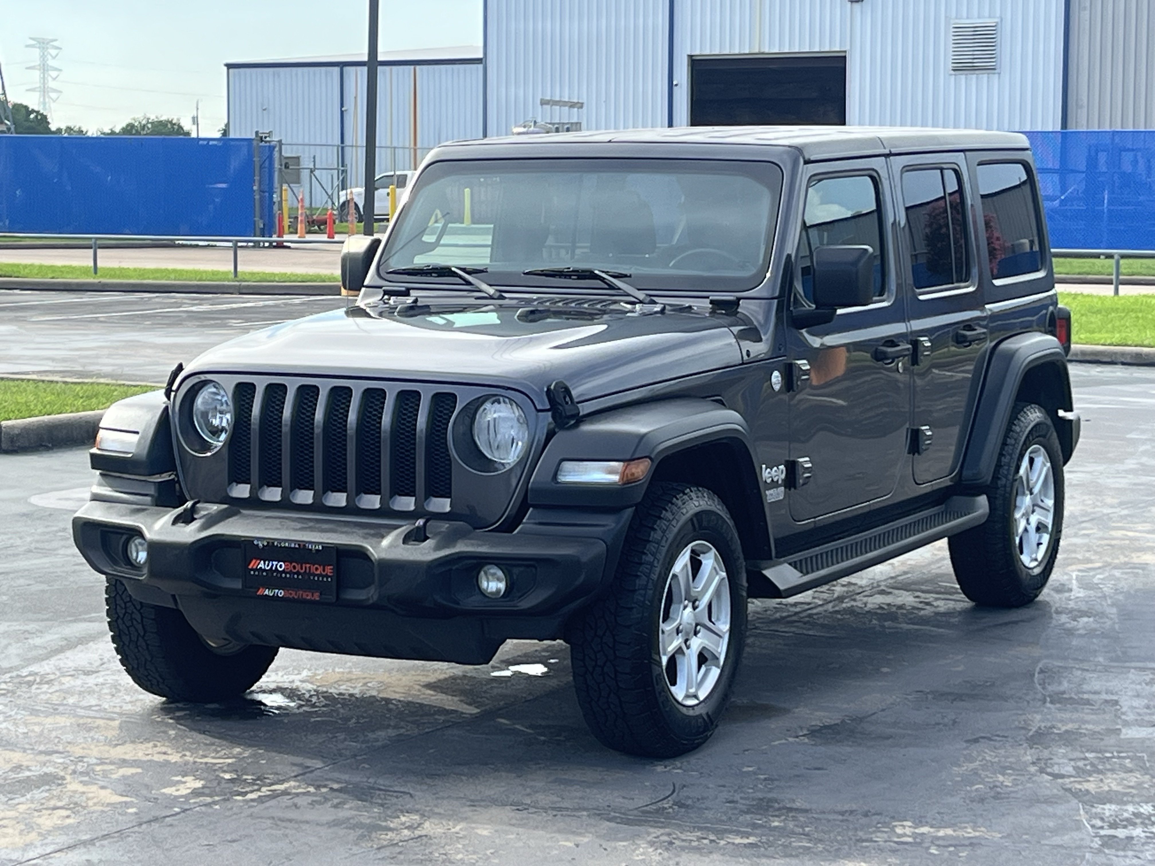 Used 2019 Jeep Wrangler Unlimited Sport S AWD/4WD image 5