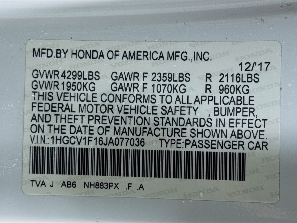 Used 2018 Honda Accord LX image 30