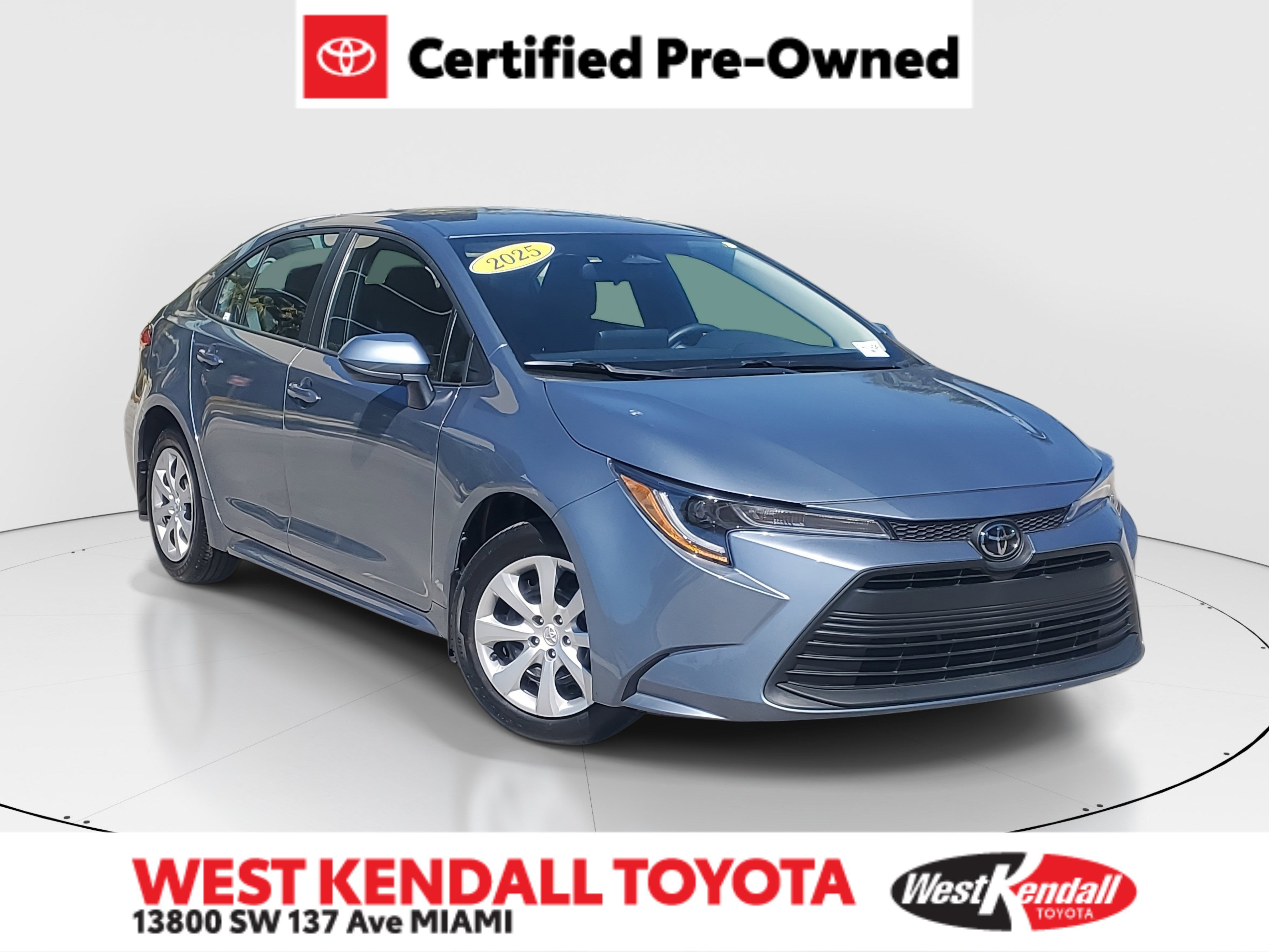 Certified 2025 Toyota Corolla LE