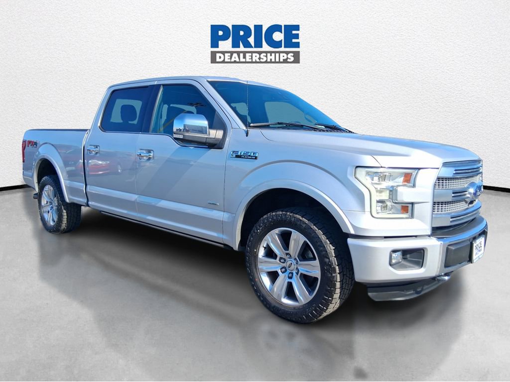 Used 2015 Ford F150 Platinum w/ Equipment Group 701A Luxury image 1