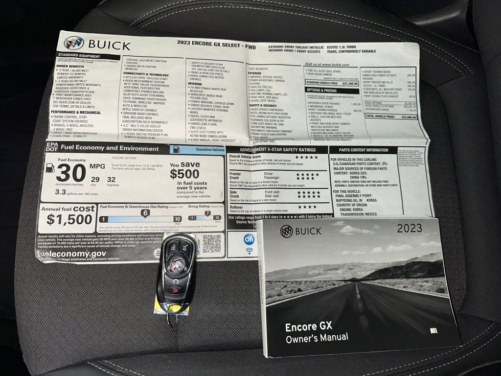 Used 2023 Buick Encore GX Select w/ Experience Buick Package image 17