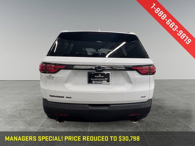 Certified 2022 Chevrolet Traverse RS image 25