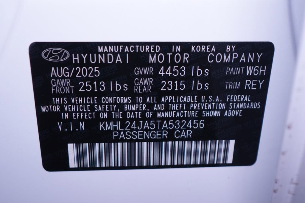 New 2026 Hyundai Sonata SE FWD image 39