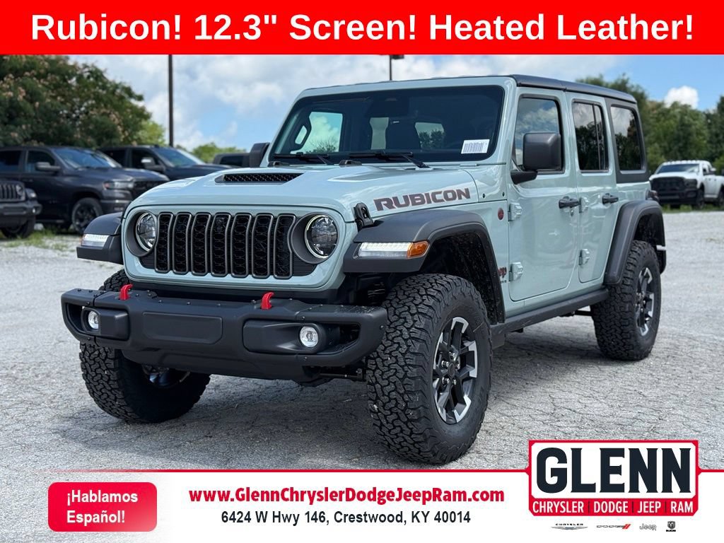 New 2026 Jeep Wrangler Unlimited Rubicon w/ Steel Bumper Group
