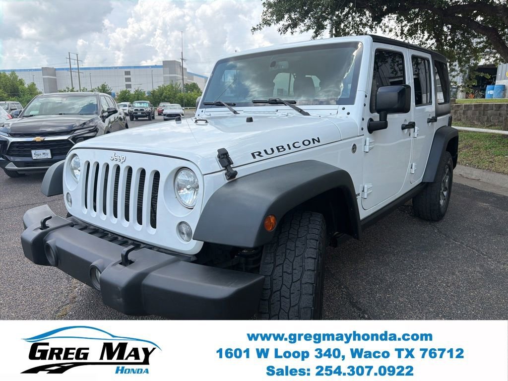 Used 2015 Jeep Wrangler Unlimited Rubicon w/ Connectivity Group AWD/4WD image 7