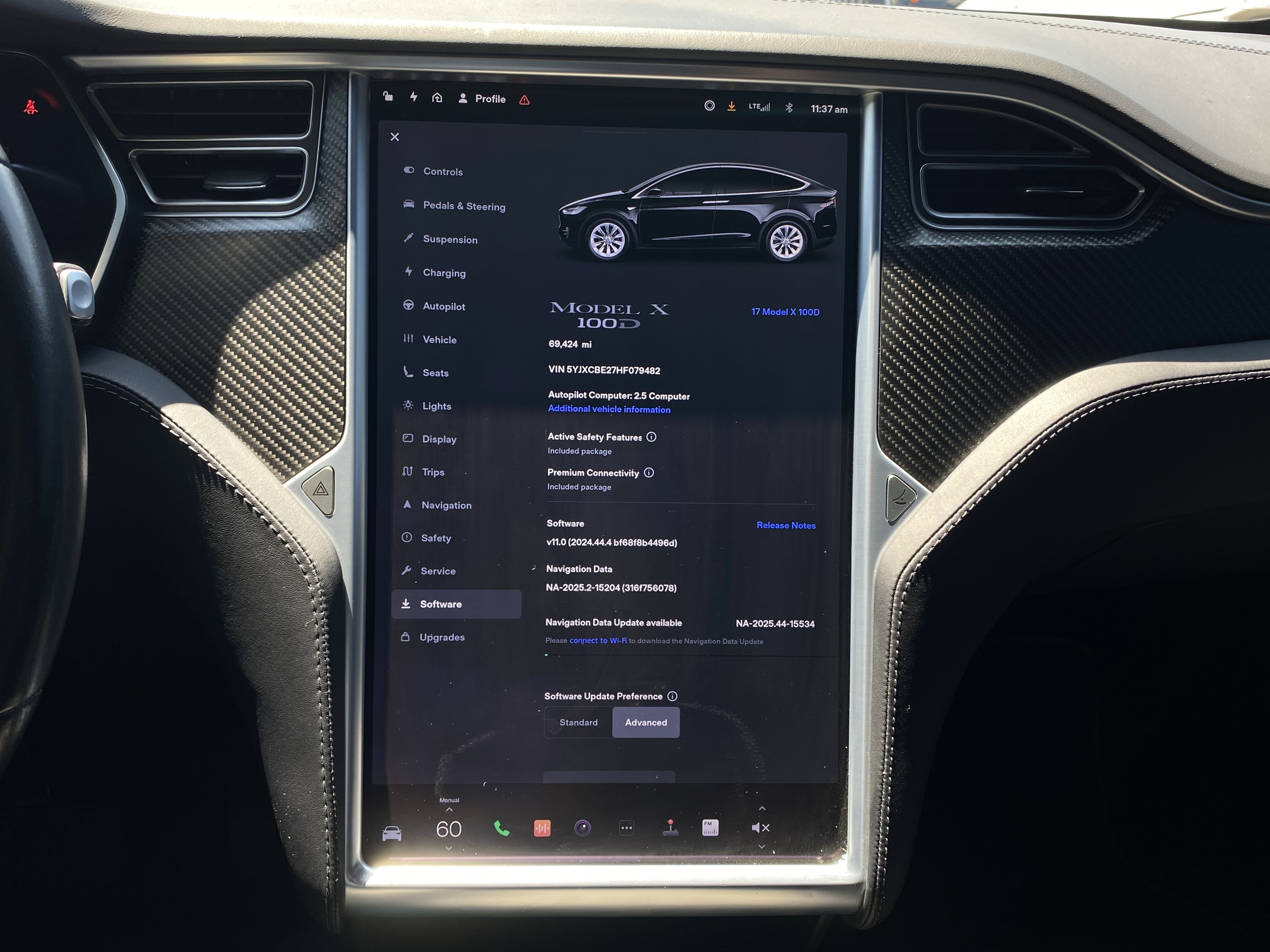 Used 2017 Tesla Model X 100D AWD/4WD image 15