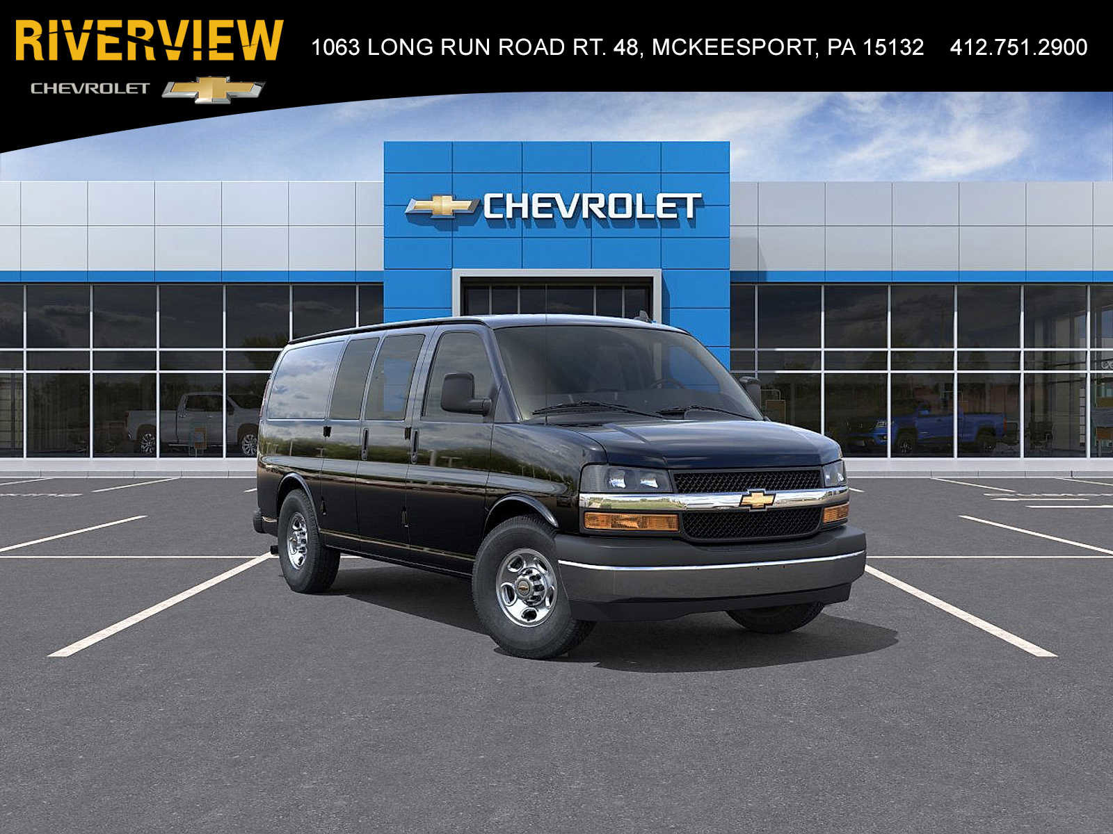 New 2025 Chevrolet Express 3500 w/ Driver Convenience Package RWD image 1