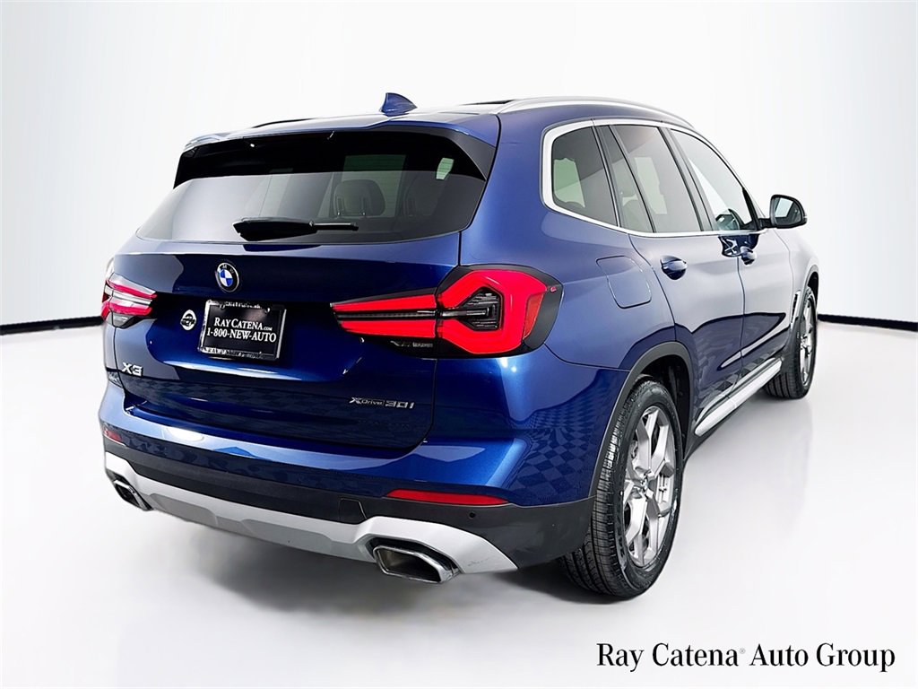 Certified 2022 BMW X3 xDrive30i w/ Convenience Package w/ZPA image 7