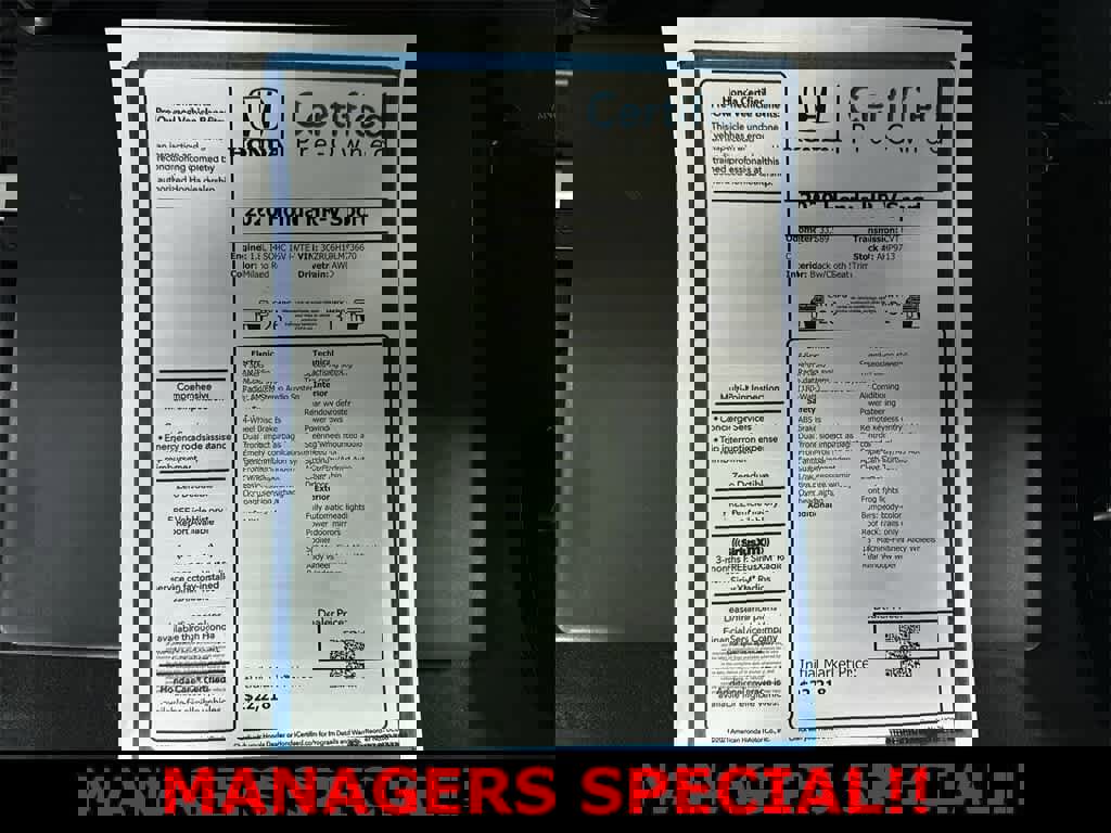 Used 2020 Honda HR-V Sport image 13