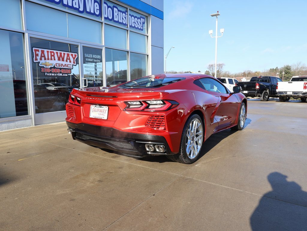 New 2026 Chevrolet Corvette Stingray Preferred Cpe w/ Chrome Exterior Badge Package image 3