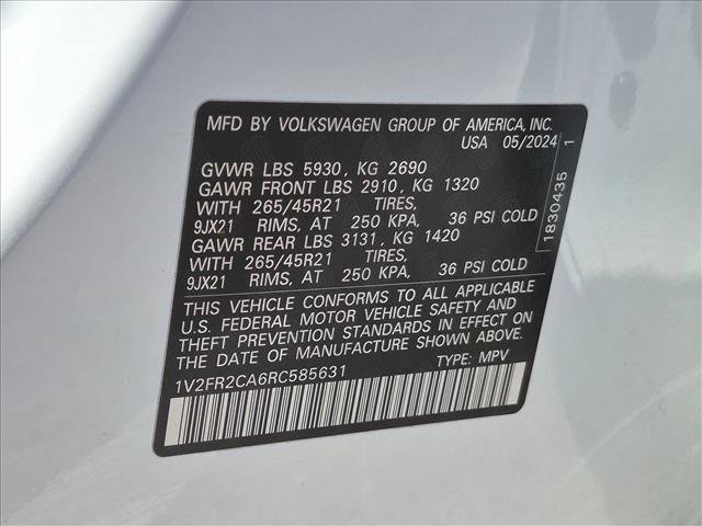Used 2024 Volkswagen Atlas SEL Premium R-Line AWD/4WD image 25