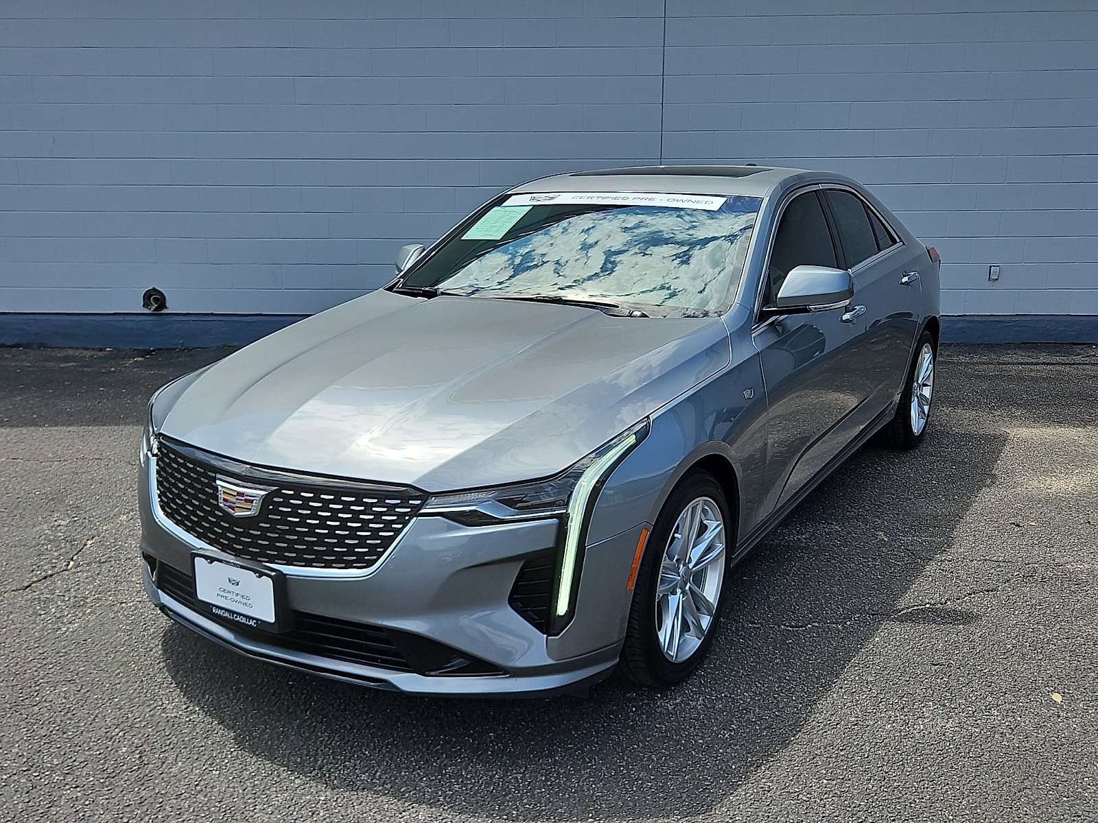 Certified 2025 Cadillac CT4 Luxury w/ Sun And Sound Package RWD image 1