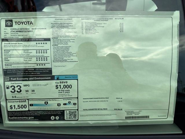 New 2026 Toyota Corolla XSE FWD image 20