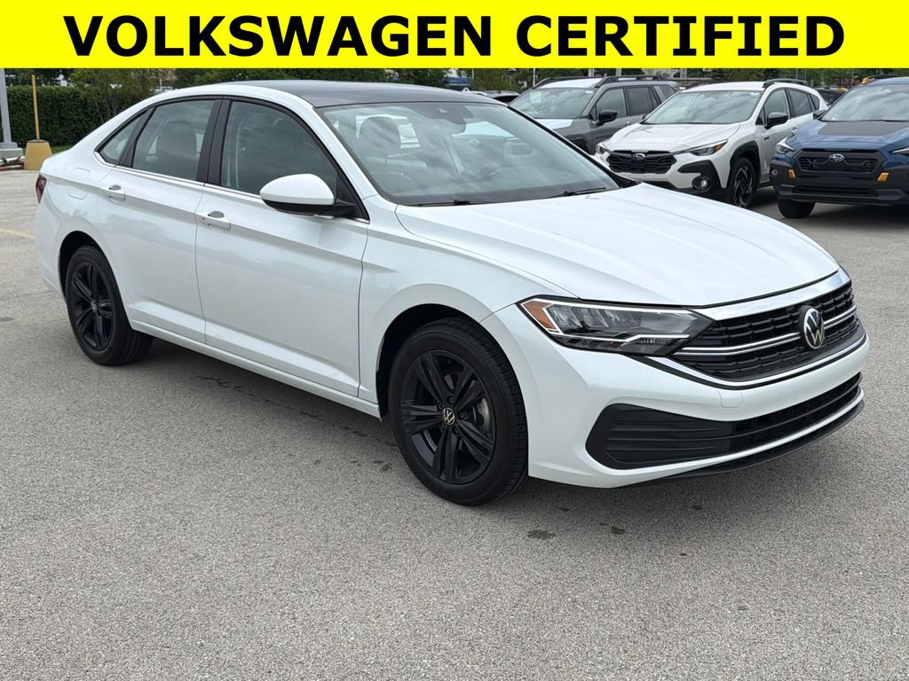 Certified 2023 Volkswagen Jetta SE w/ Panoramic Sunroof Package