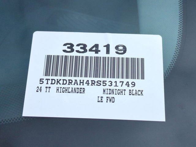 Certified 2024 Toyota Highlander LE image 17