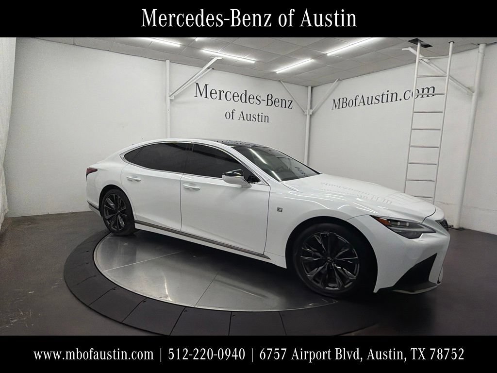 Used 2021 Lexus LS 500 F Sport w/ Accessory Package (Z2) RWD video 1