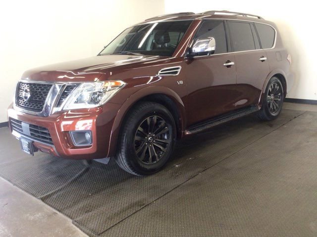 Used 2018 Nissan Armada Platinum w/ Captain Seat Package AWD/4WD image 3