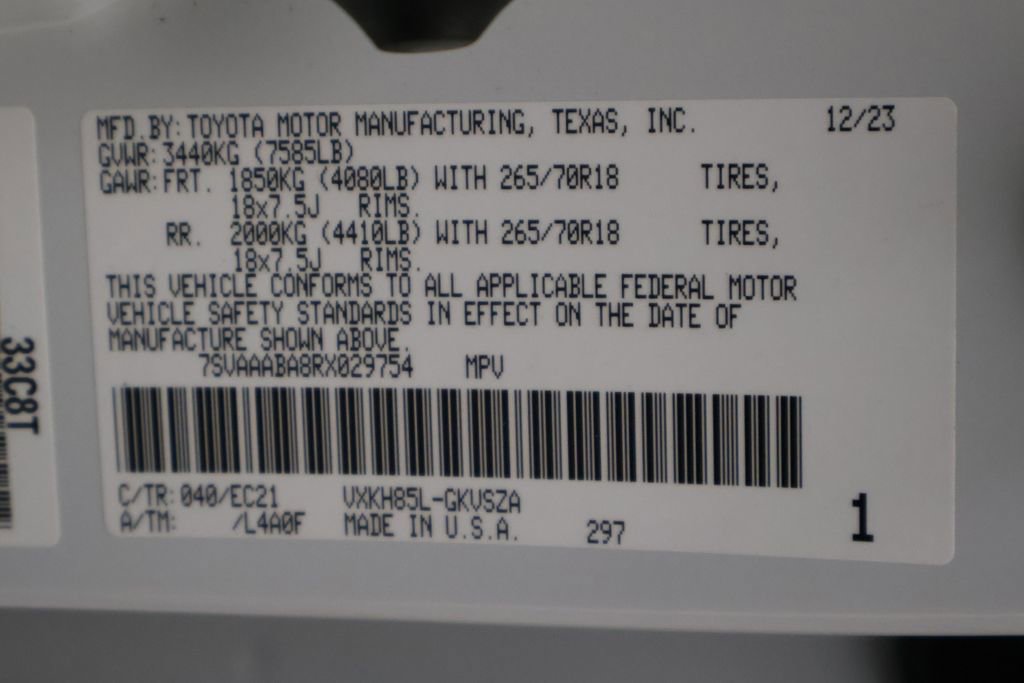 Certified 2024 Toyota Sequoia SR5 w/ SR5 Premium Package image 17