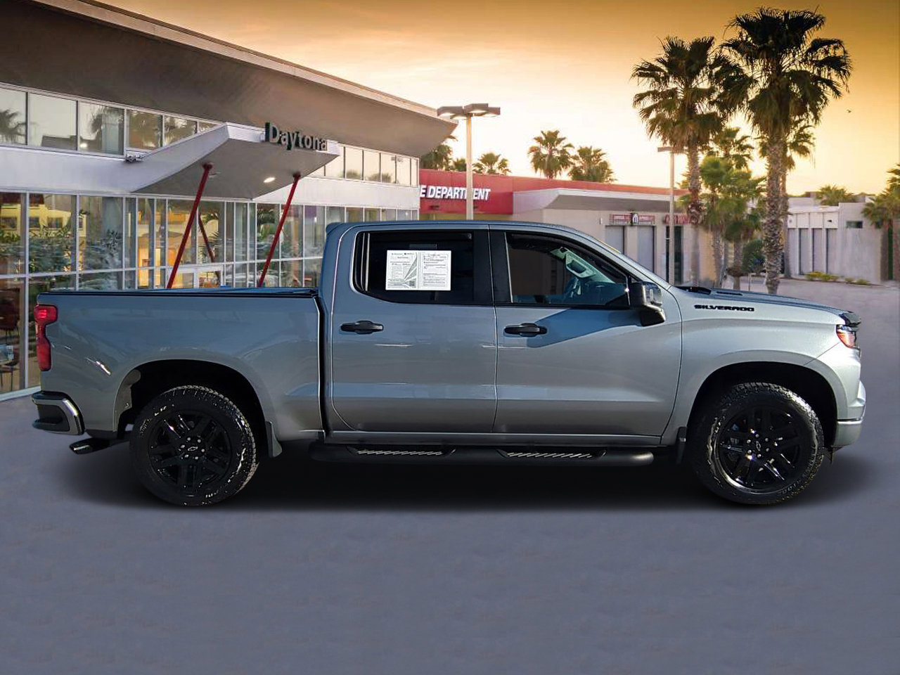 Used 2025 Chevrolet Silverado 1500 Custom w/ Turbomax Blackout Package image 2