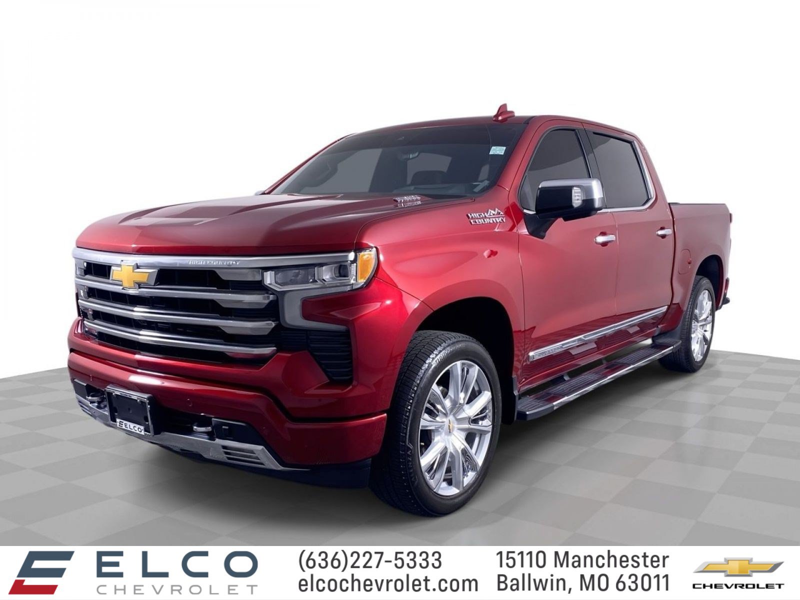 Certified 2025 Chevrolet Silverado 1500 High Country w/ High Country Premium Package AWD/4WD image 1